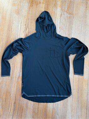 Men's Evil X 686 Black Hooded Long-Sleeve Shirt